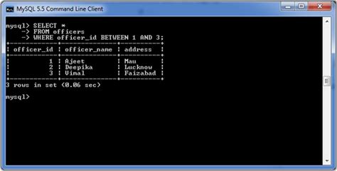 between query in mysql|between condition in mysql.